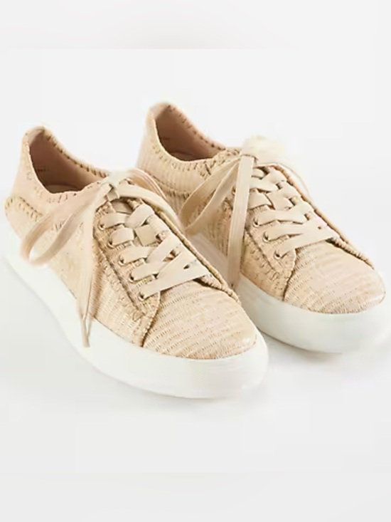 J. Jill Shoes - J. Jill NWOB Rory Platform Woven Textured Sneaker in Natural 8